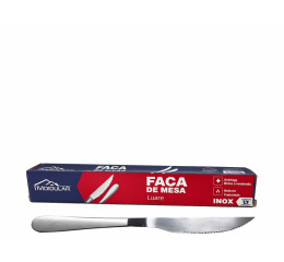FACA DE MESA INOX LUARE C/12 MR492